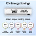 Air Conditioner: Samsung 1.5 Ton 5 Star (5-in-1 Convertible Cooling, 2023 Model, Stabilizer Free Operation (100-290 V Range), AR18CYNZABE) Inverter Split AC